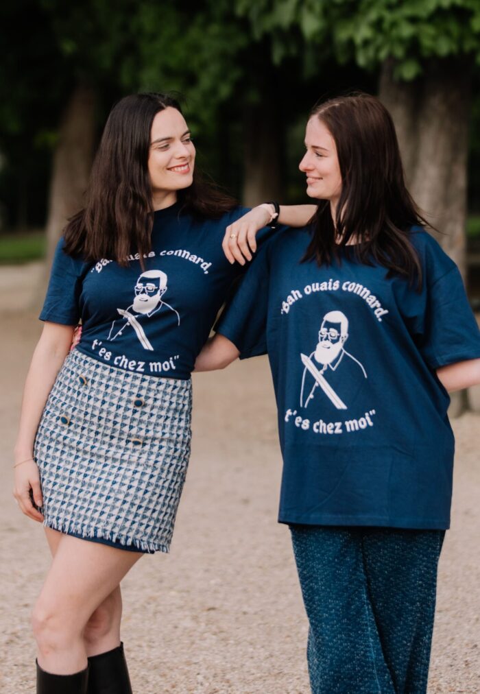 T-shirt "T'es chez moi connard"